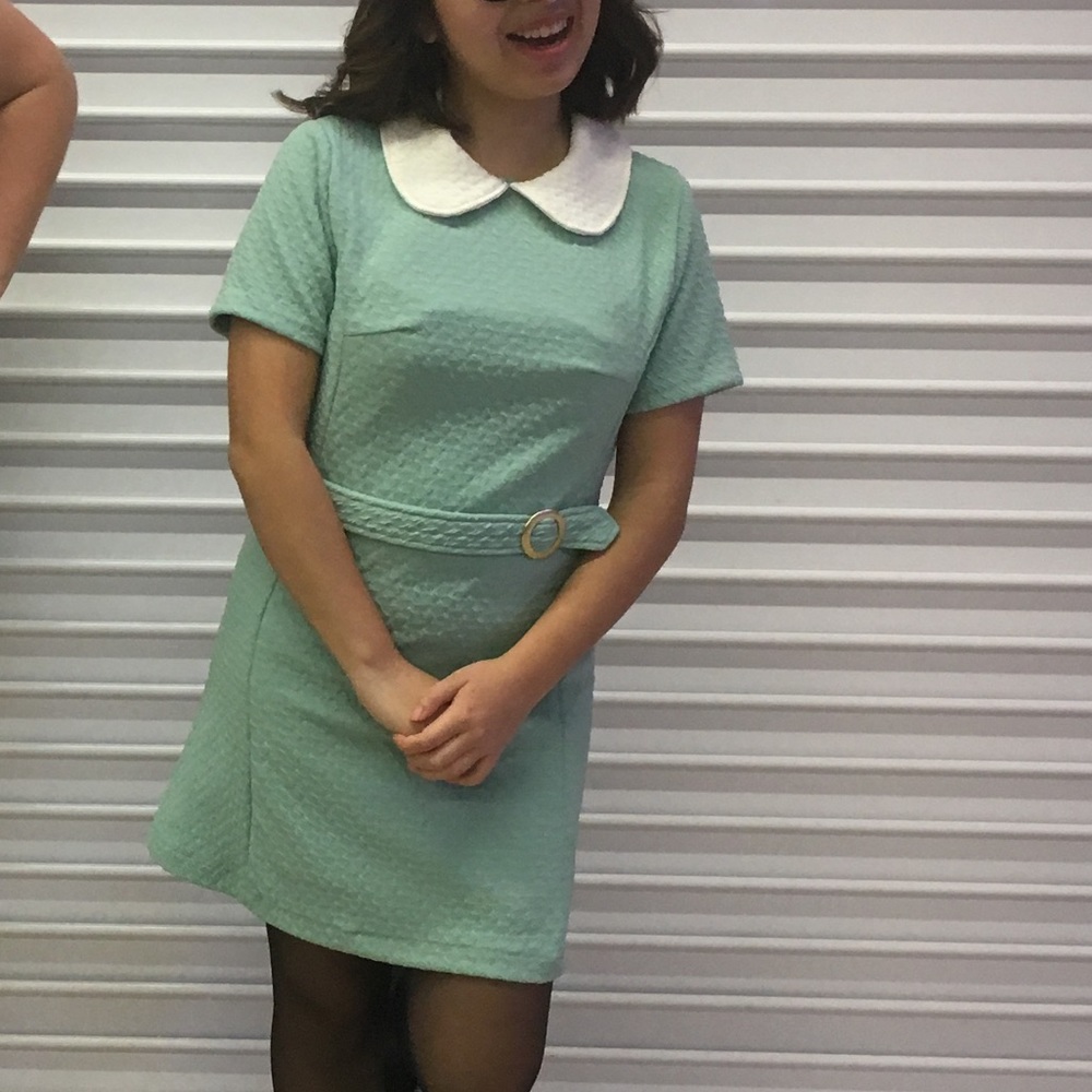 VINTAGE mint dress